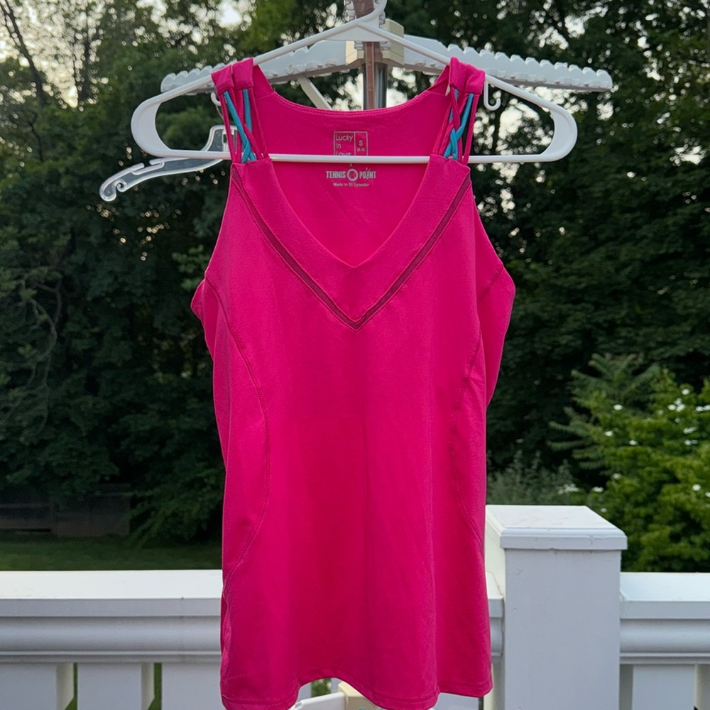 Lucky in Love Tennis Top
